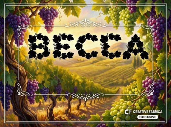 Becca: A Commanding Font for Creative Minds
