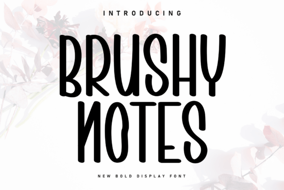 Charming Handwritten Font: Brushy Notes