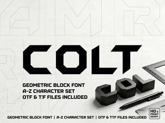 Colt: A Bold and Versatile Font for Creative Professionals