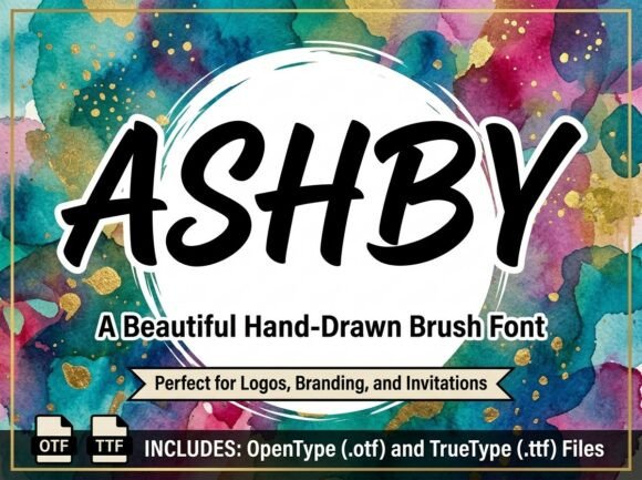 Discover Ashby: The Ultimate Decorative Display Font
