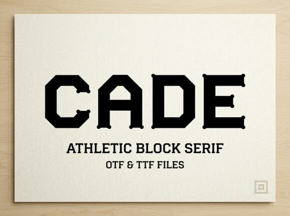 Discover Cade: The Bold and Artistic Font for High-Impact Design