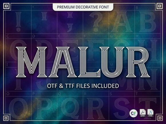 Discover Malur: The Perfect Font for Bold and Creative Design