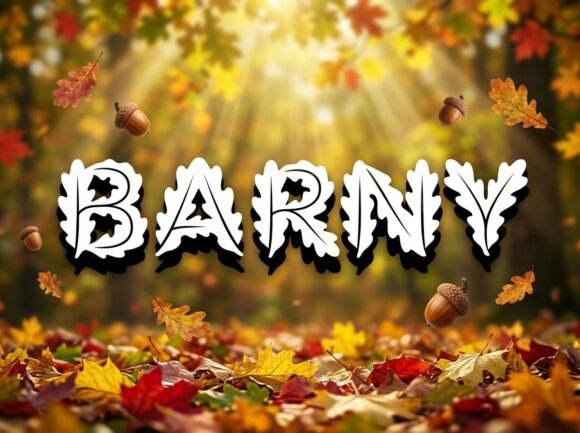 Discover the Avant-Garde Elegance of Barny: A Commanding Display Font