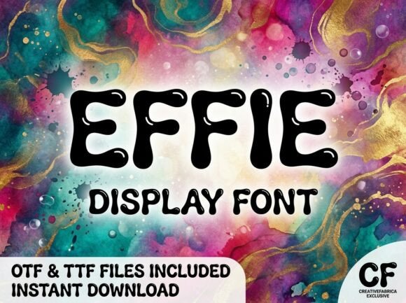 Effie: A Bold and Versatile Font for Modern Creatives