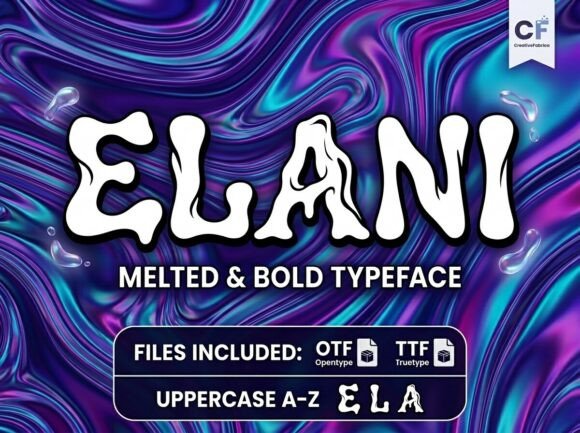 Elani: The Ultimate Decorative Display Font for High-Impact Design