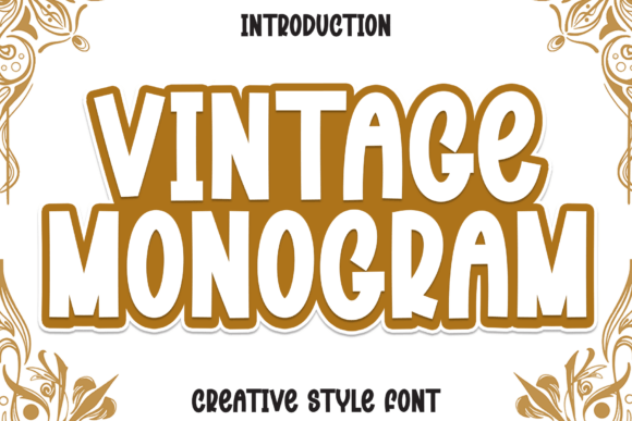 Embrace Nostalgia with Vintage Monogram