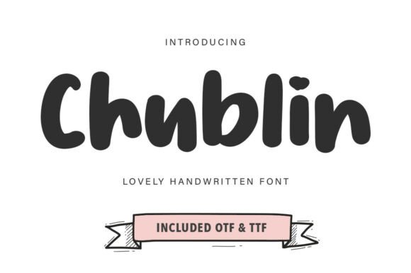 Embrace the Cozy Side of Design with Chubblin: A Font for Warm and Welcoming Branding