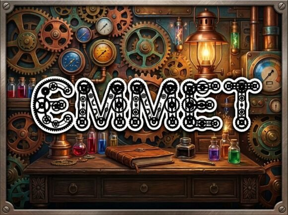 Emmet: A Bold and Artistic Display Font