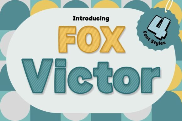 Explore Creativity with Fox Victor Font