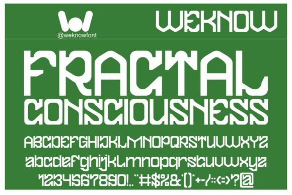 Fractal Consciousness: A Typographic Innovation for the Futuristic Creator