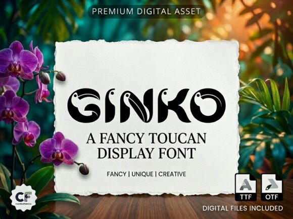 Ginko: A Tropical Escape for Your Designs