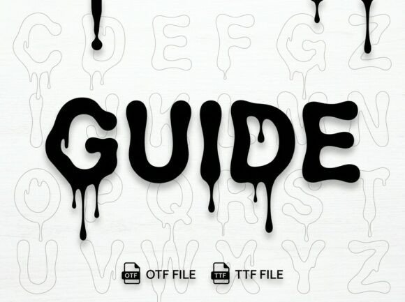 Guide: A Bold and Artistic Display Font