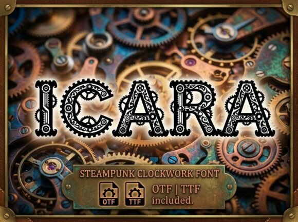 Icara: Elevate Your Designs with This Striking Display Font