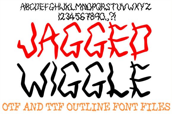 Jagged Wiggle: A High-Vibration Display Typeface
