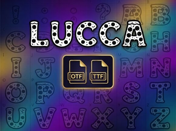 Lucca: A Bold and Artistic Display Font
