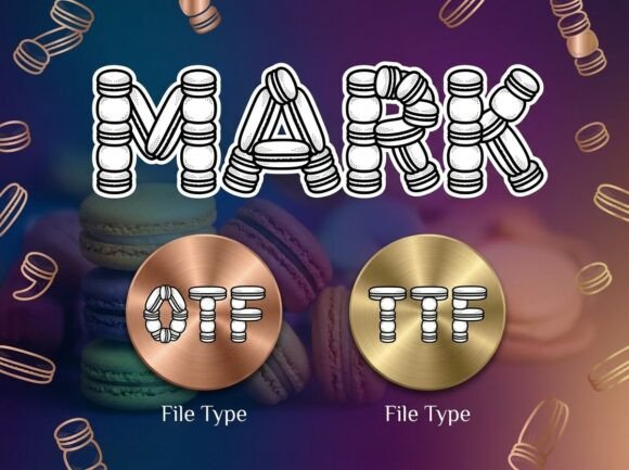 Mark: A Bold and Artistic Font for High-Impact Design