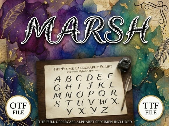 Marsh: Elevate Your Brand with This Bold Display Font