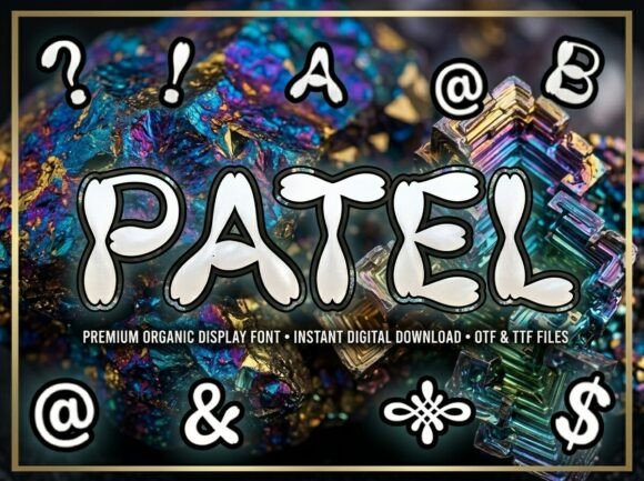 Patel: Elevating Your Brand with a Unique and Striking Display Font