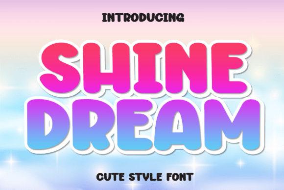 Shine Dream: A Charming Handwritten Font